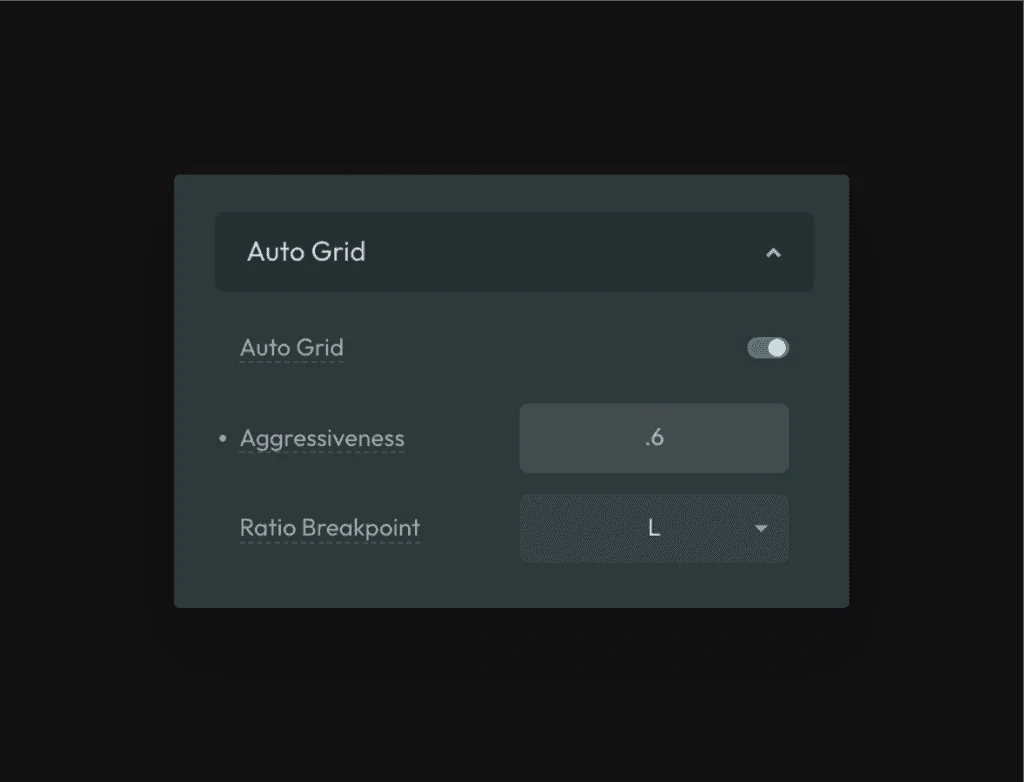 Auto Grids Automatic CSS Documentation